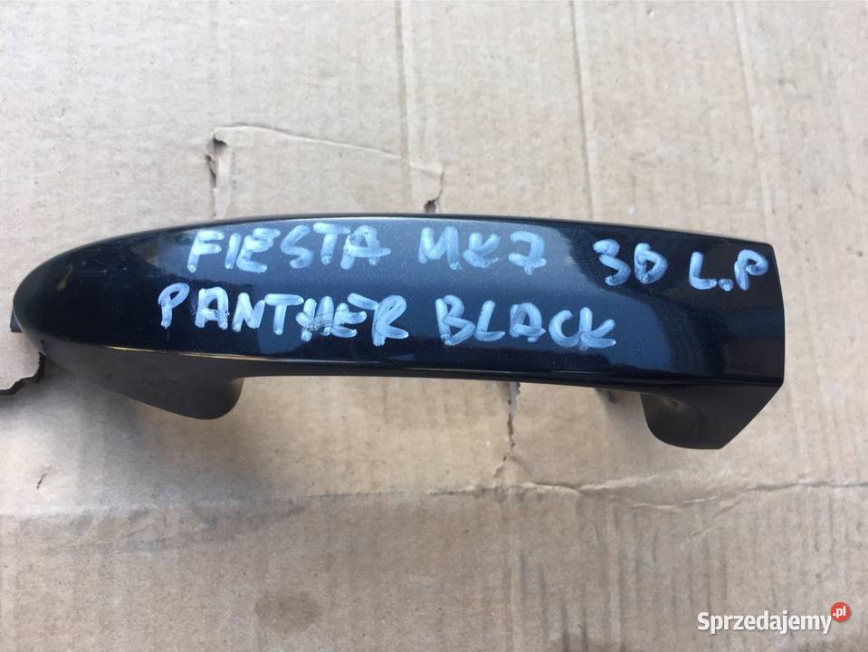 Klamka fiesta mk7 czarna 8a61a22404 Części samochodowe Chojnice