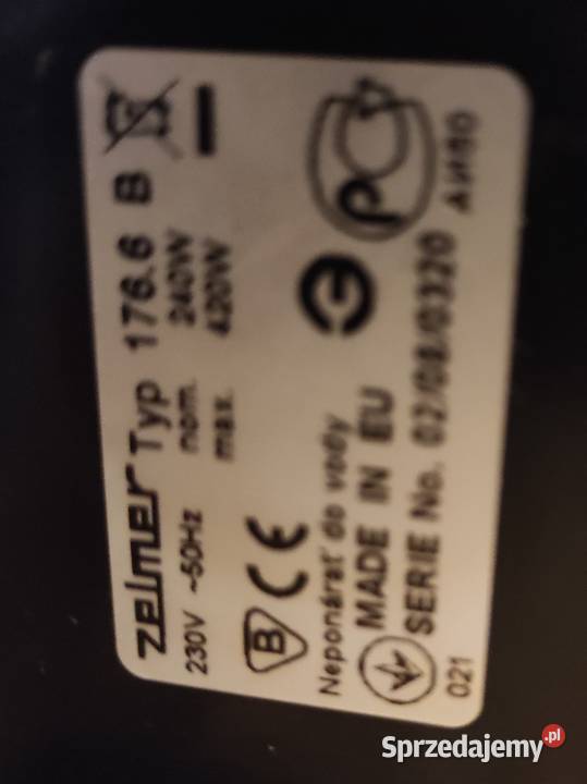 Zelmer Profesional solidna mocna sokowirówka