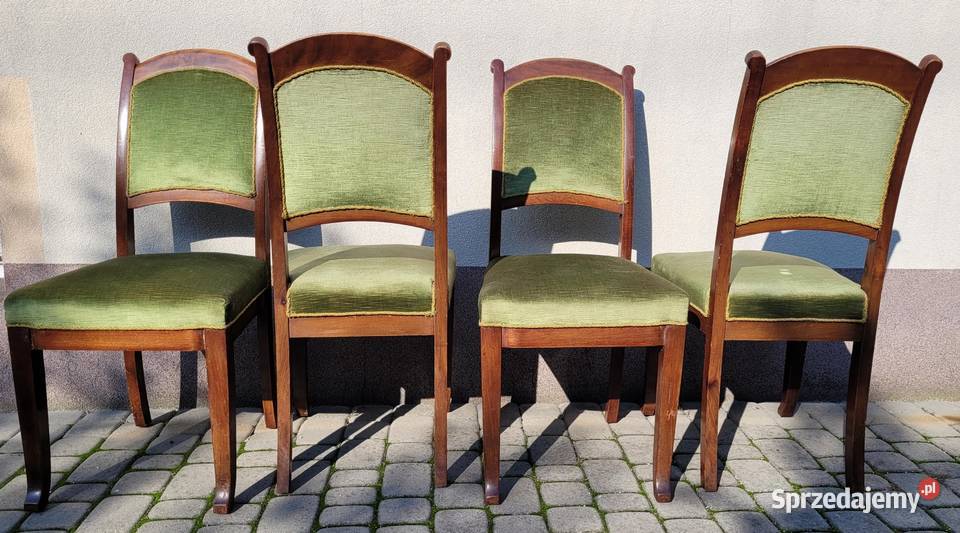 Zestaw 4 solidnych i ciężkich zabytkowych małopolskie