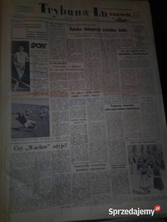 Trybuna Ludu gazeta 1957 II kwartał Społeczno-polityczne Czasopisma Warszawa sprzedam
