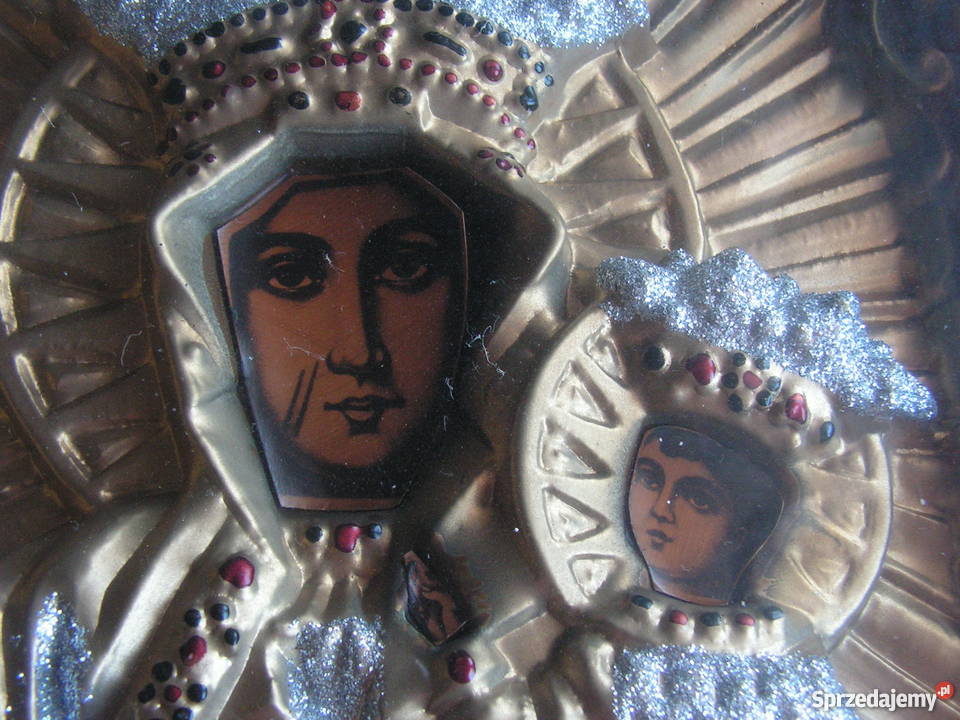 obrazpamiątka z Częstochowylata 60te łódzkie Sieradz