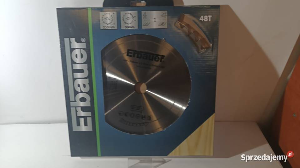 Tarcza do drewna Erbauer 350 x 30 mm 48T Katowice