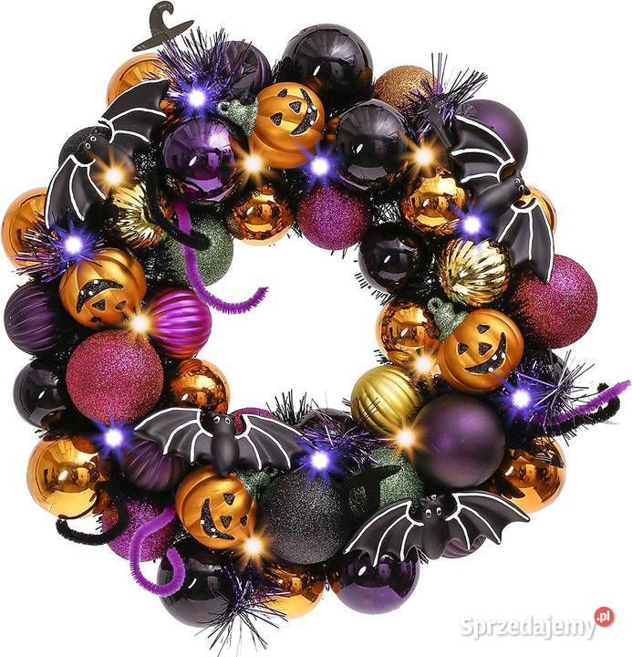 Wianek haloween dekoracja Valery Madelyn Warszawa sprzedam