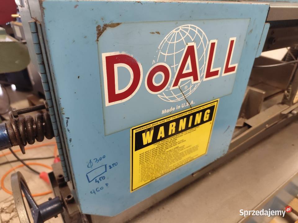 Piła taśmowa do metalu Do All USA Mep Thomas sprzedam