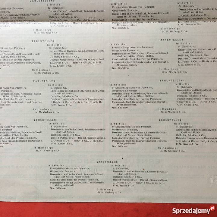 764 Papiery Wartościowe 10000 Marek zachodniopomorskie Szczecin