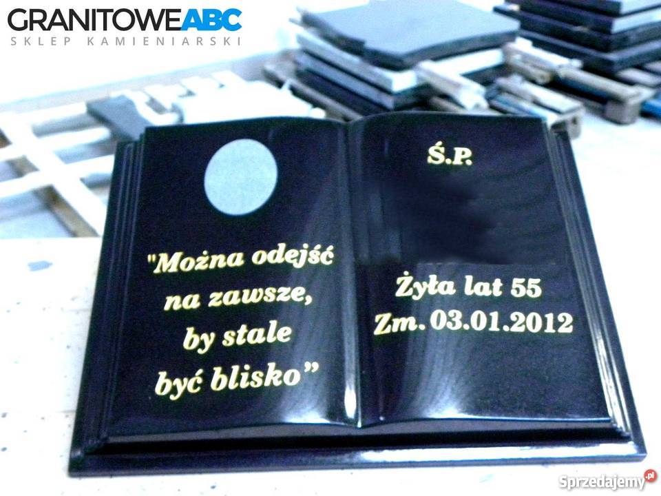 Wyroby granitowe galanteria kamienna wazony misy dolnośląskie Piława Górna