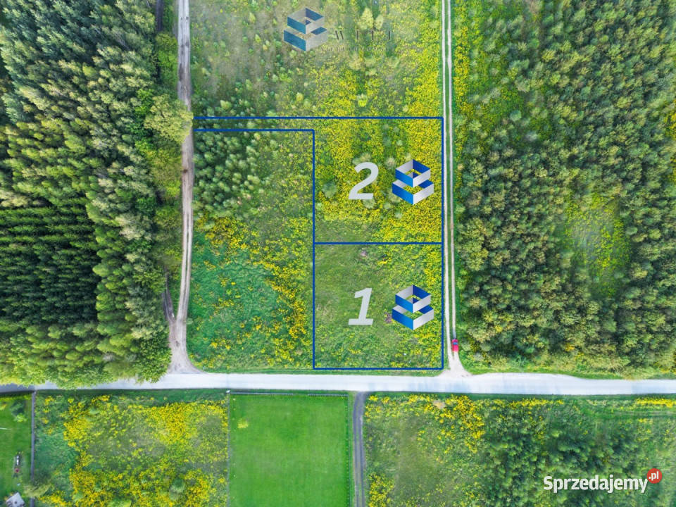 sprzedaży gruntu Miłomłyn 1500m2 35m