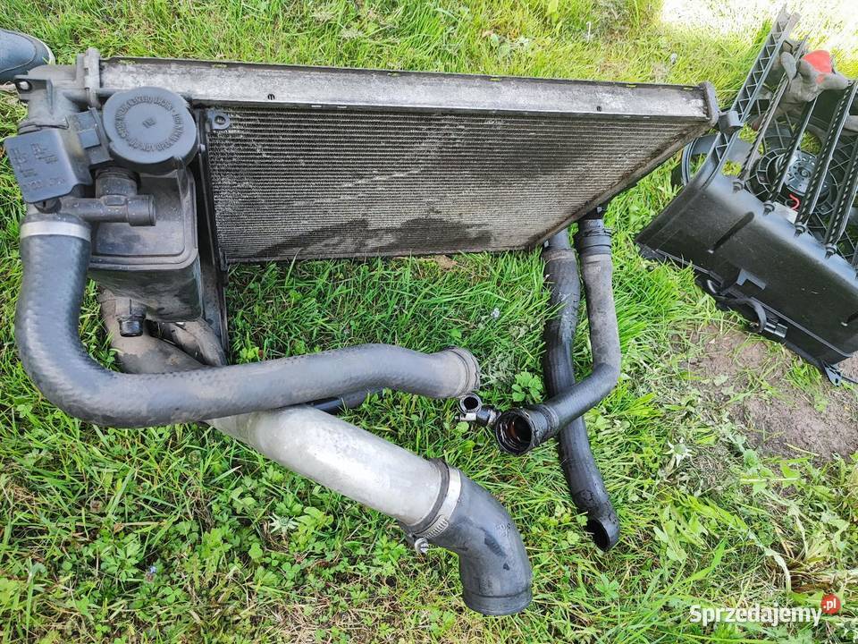 Chłodnica wody powietrza klimatyzacja e46 20d Szczecin