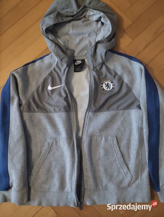 Chelsea Londyn bluza sportowa z kapturem Nike Łuków