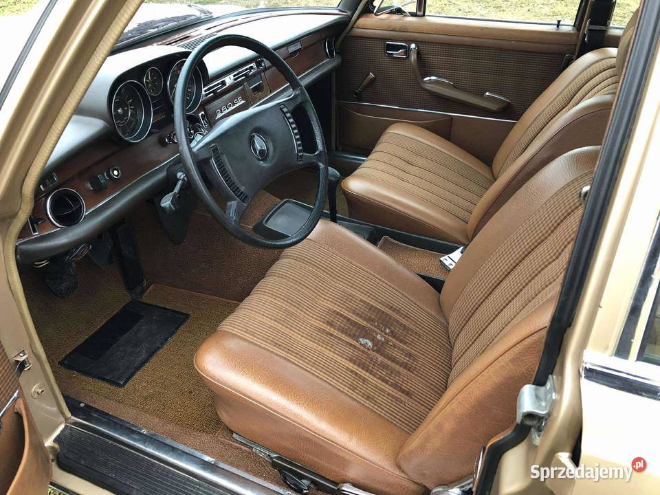 Mercedes W108 NIE W109 Benzyna 35 V8 200 w benzyna Klasa S lubuskie Nowa Sól