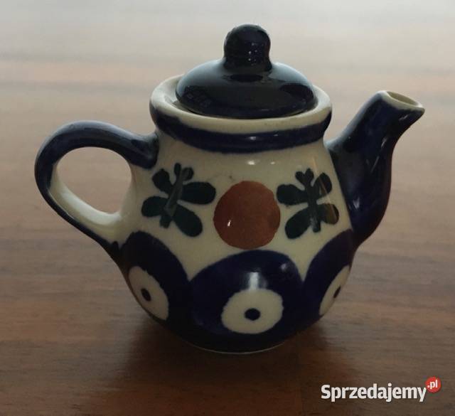 Włocławek Mały czajniczek do herbaty z grubą Nowy Sącz
