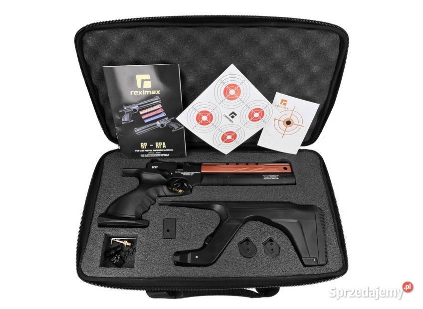 LETNIA WYPRZEDAŻ Pistolet wiatrówka PCP Reximex sprzedam