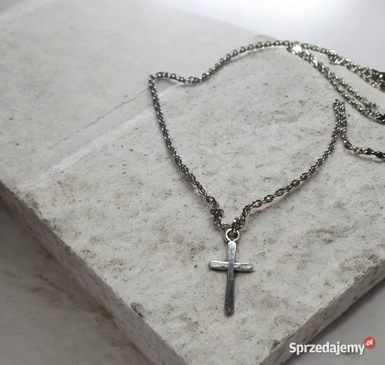 Łańcuszek z krzyżykiem Gliwice sprzedam