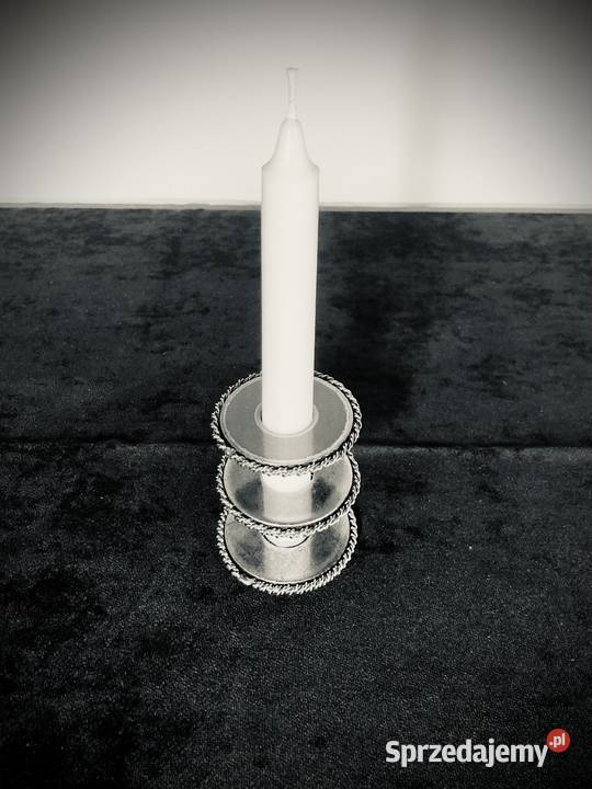 Świecznik na świecę loft glamour Warszawa