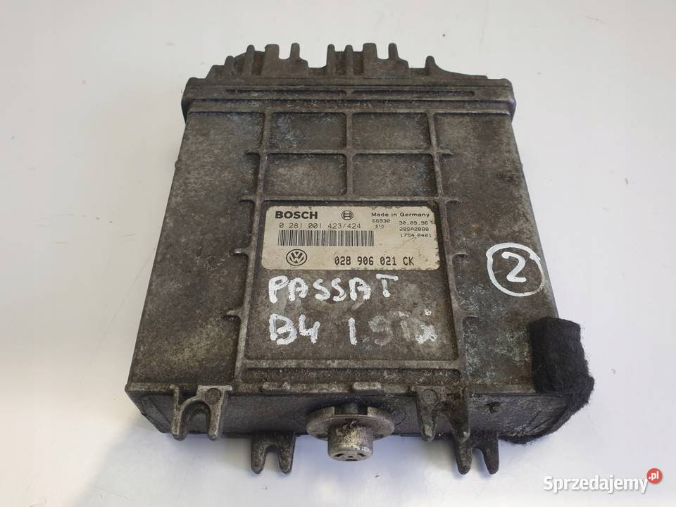 VW Passat B4 19 TDI STEROWNIK SILNIKA 0281001423 osobowe lubelskie sprzedam