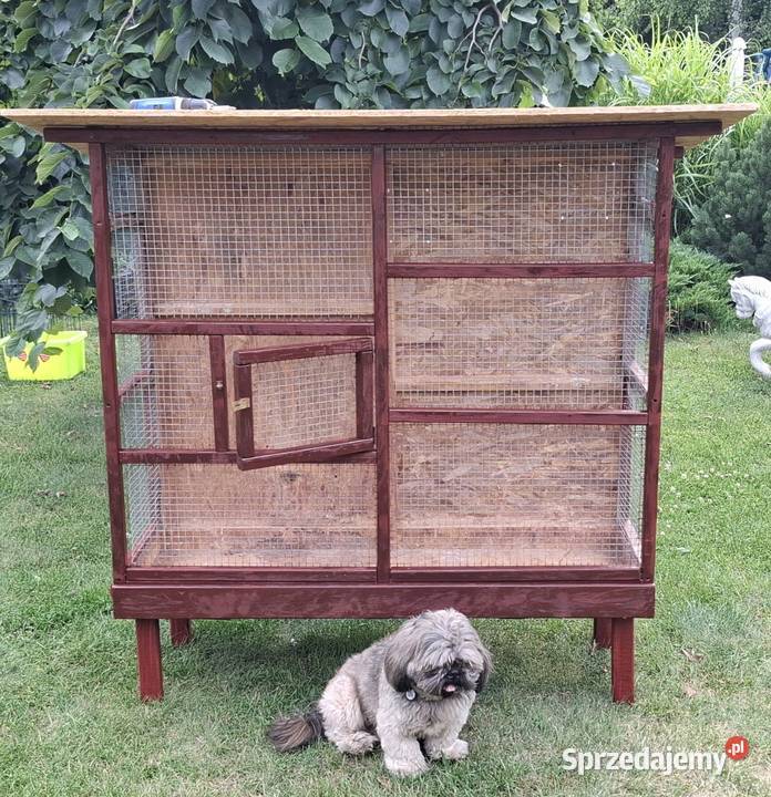 Woliera drewniana zewnwewn Częstochowa