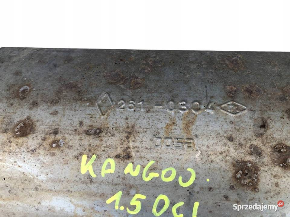 Renault Kangoo I lift 05r 15 DCI Tłumik rura Skarżysko-Kamienna