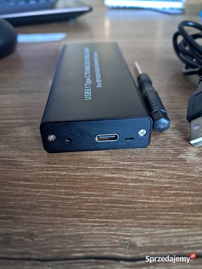 nowa obudowa USB 31 typ C dysków SSD Mac sprzedam