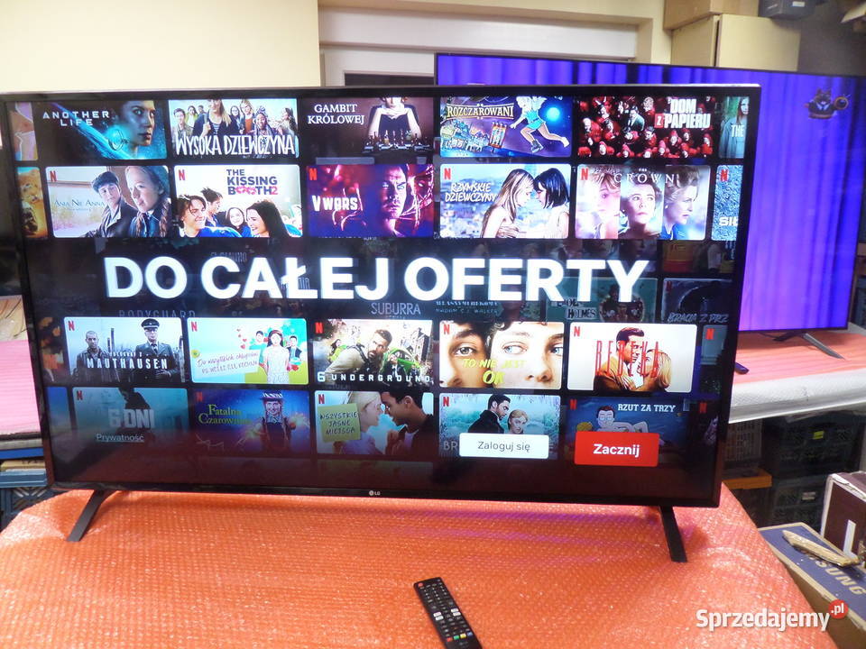 LG 55UK6100 55 4K UHDSmartwifi gwarancja 6 wielkopolskie sprzedam