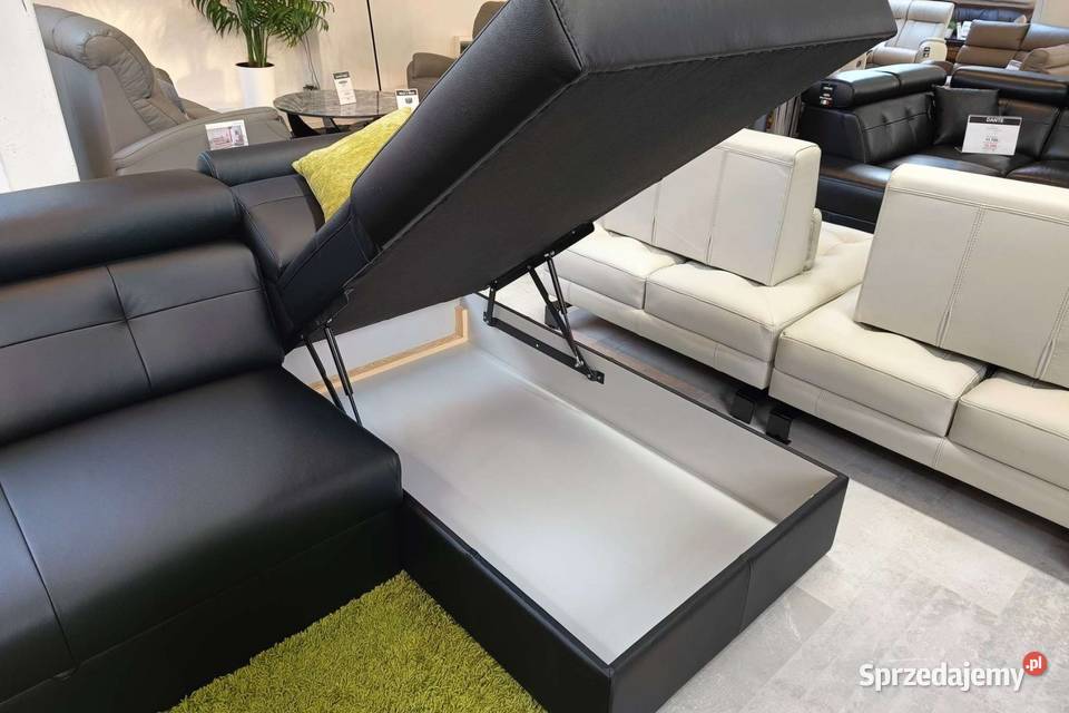 Narożnik Bianko 20 dostępny ręki spanie i Dom i Ogród