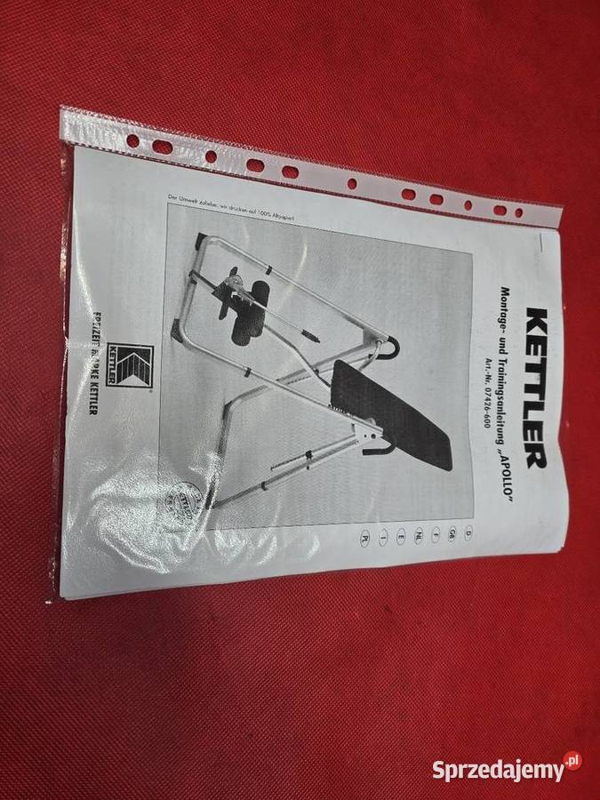 ŁAWKA GRAWITACYJNA STÓŁ PIONIZACYJNY KETTLER Ostrzeszów