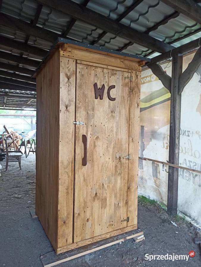Wc ogrodowe duże toj toj wychodek sławojka Dom i Ogród Woźniki