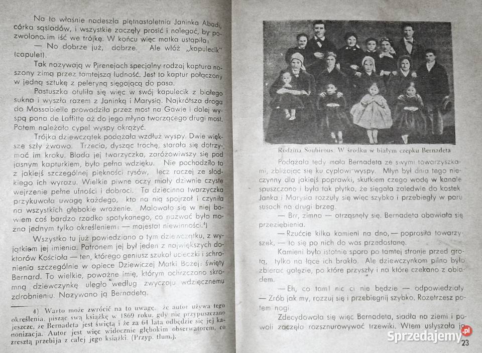 Niepokalana z Lourdes Henri Lasserre Wydanie lubelskie Chełm