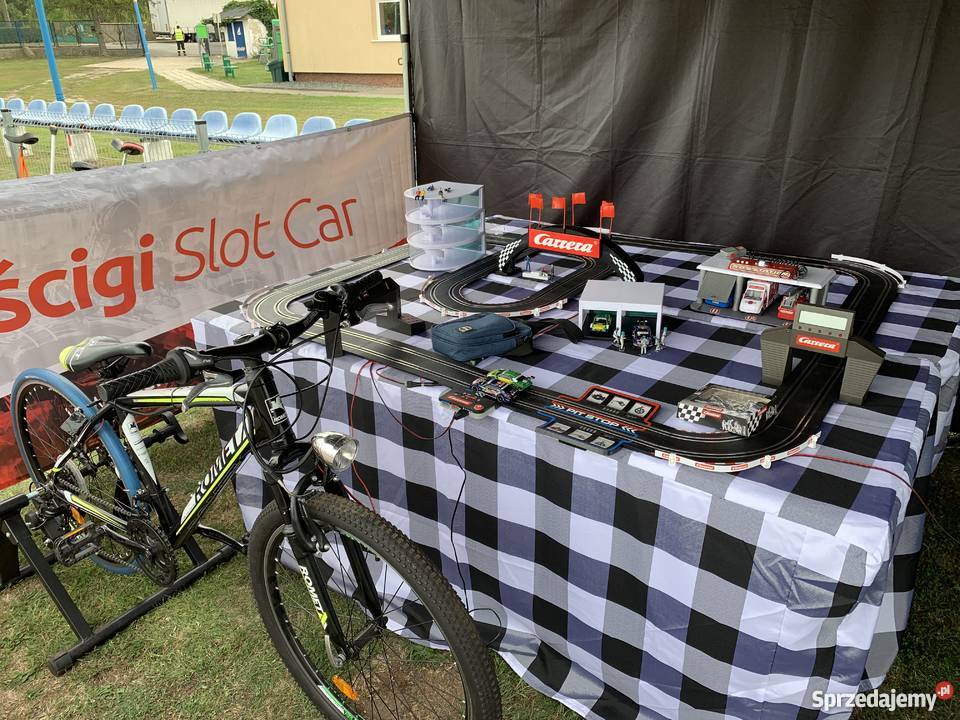 Energorowery zasilające tor wyścigowy slot car śląskie Jaworzno współpraca