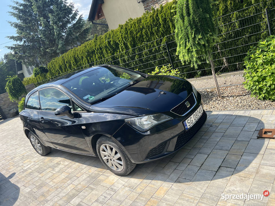 Seat Ibiza IV 12 Benzyna 2013 r 194 000 Czarny podkarpackie Rzeszów