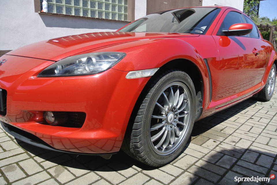 Mazda RX 8 Klima Bose Skóra Alu Książka elektryczne lusterka