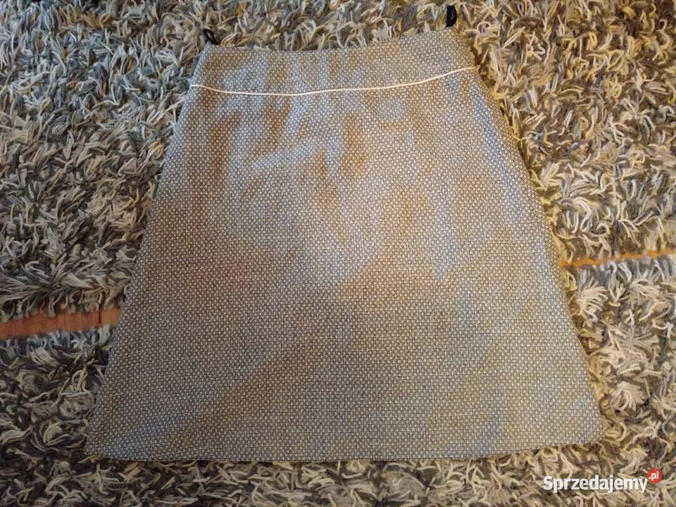 Spódnica damska szary/srebrny Spódnice i sukienki Chrzanów