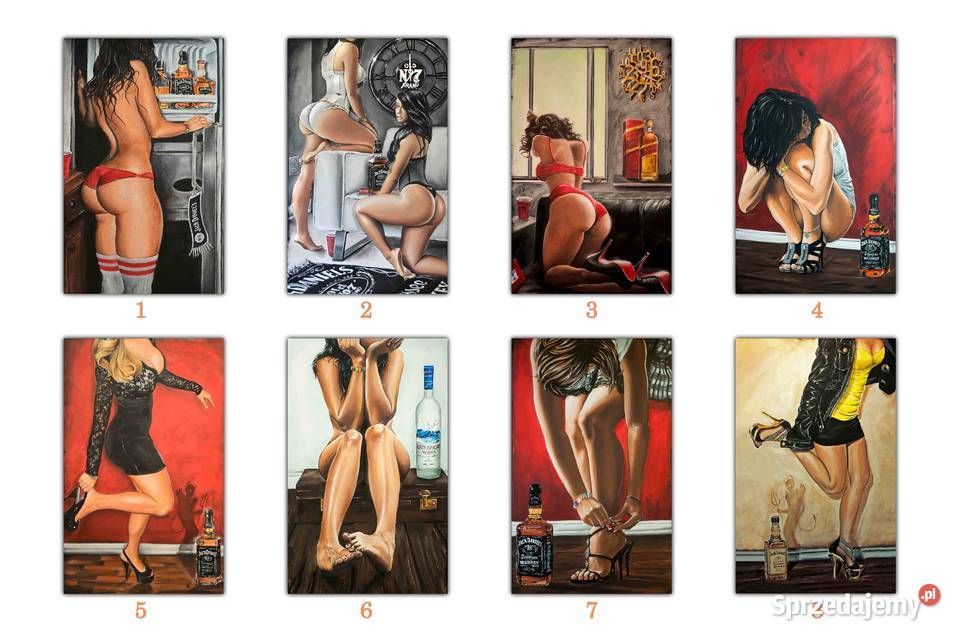 Obraz 80x50 Jack Daniels whiskey whisky bar pub Wrocław sprzedam