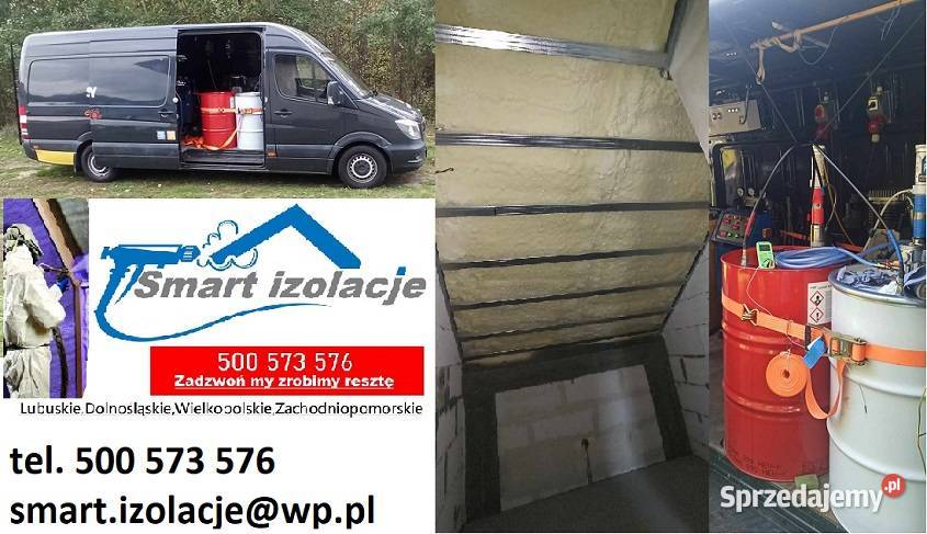 Piana PUR ocieplenia domów termoizolacje lubuskie Świebodzin