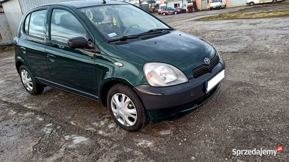 Toyota Yaris 10 5drzwi Wspomaganie 2001 VAT marża Jasło