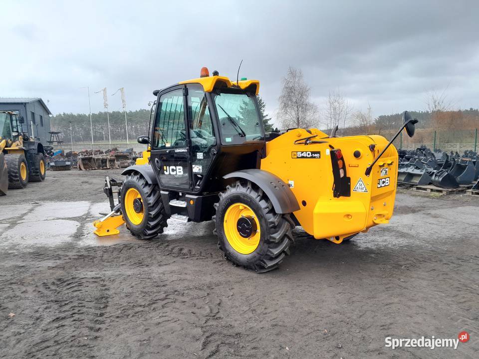 JCB 540140 2019R ŁADOWARKA TELESKOPOWA MANITOU Krotoszyn