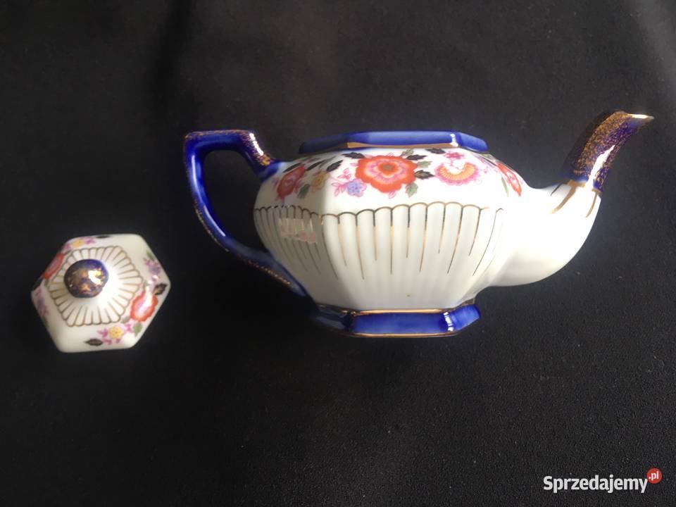 Stary imbryk dzbanek mini porcelana The Queens zachodniopomorskie Kołobrzeg
