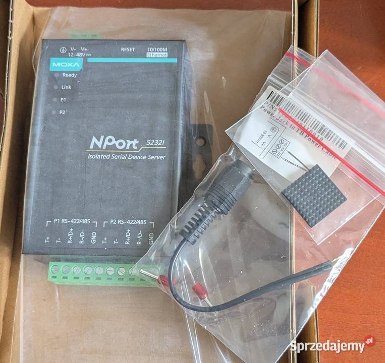 Serwer portów szeregowych MOXA NPort 5232I V211 Warszawa