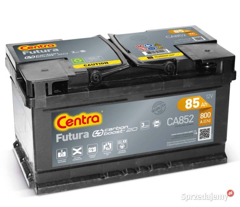 Akumulator Centra FUTURA 85Ah 800A EN PRAWY PLUS Siedlce