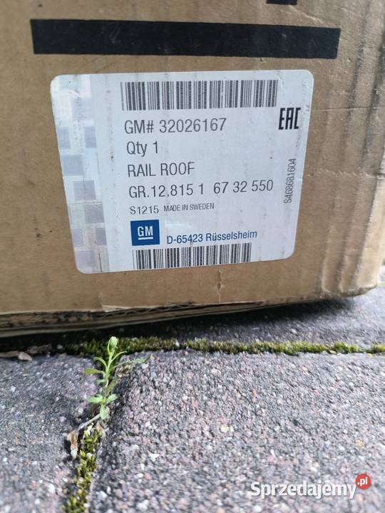 Bagażnik dachowy belki Opel Insignia A HB sedan Warszawa