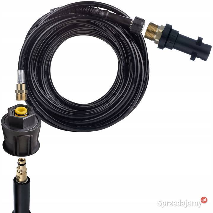 Wąż do Kanalizacji 20M Adapter Bayonet K2K7 180 Osprzęt do myjek Ludźmierz