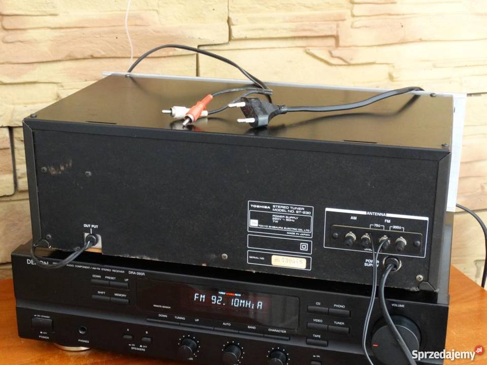Tuner radiowy Toshiba śliczny Vintage WYSYŁKA Jasło sprzedam
