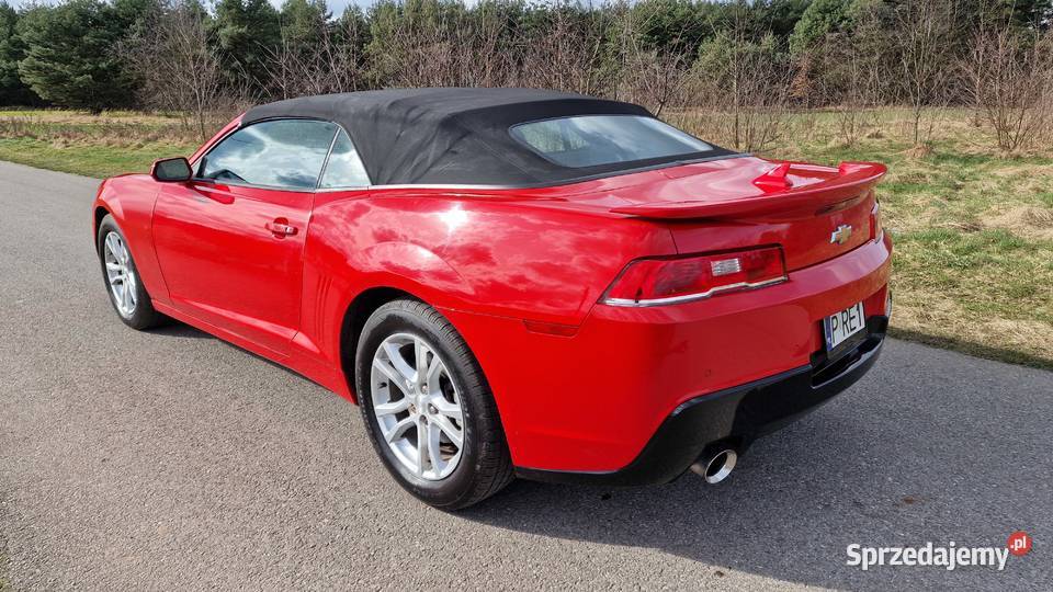 Camaro Kabriolet lift zamiana Rok produkcji 2015 śląskie Gliwice