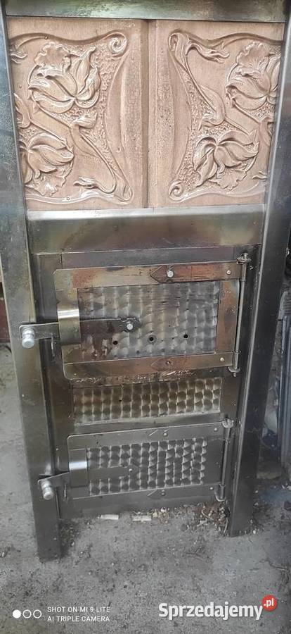 Piec kaflowy przenośny mało używany