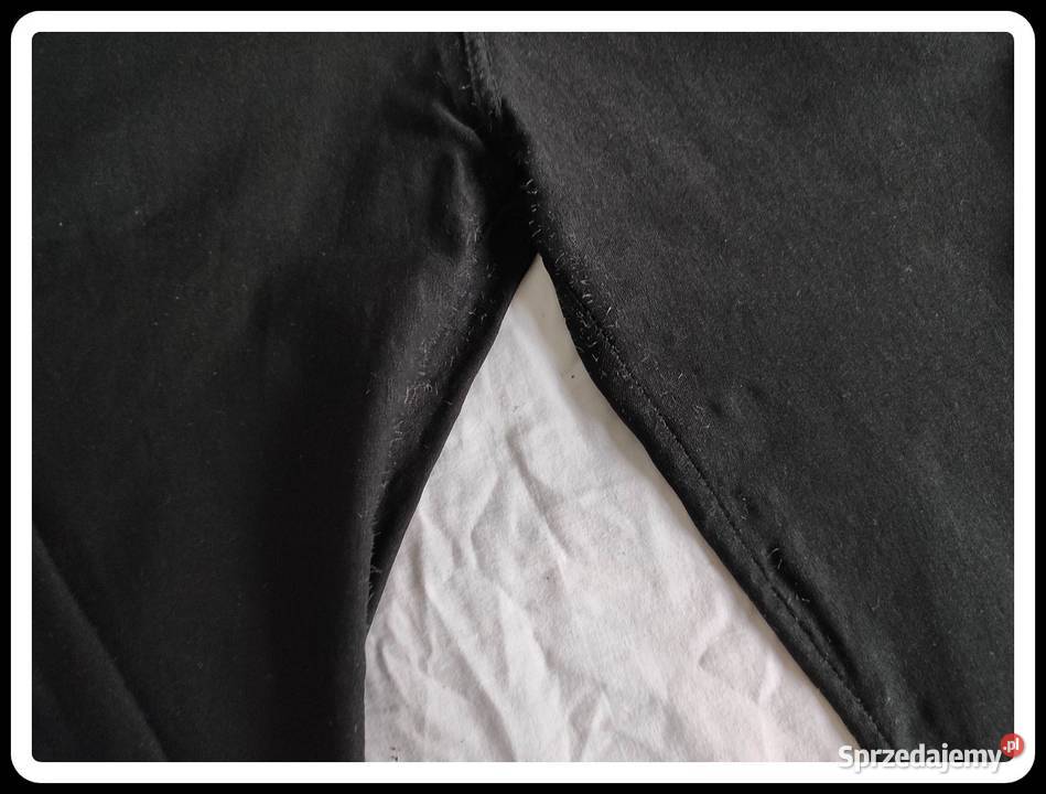 Czarne spodnie legginsy tregginsy rozmiar 40 L Płock