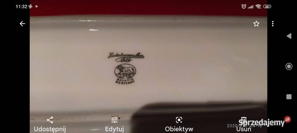 Patera Hutschienreuther grupa Rosenthal Wrocław