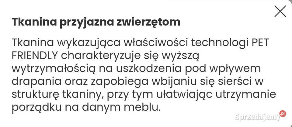 Narożnik rozkładany z funkcją spania i miejscem 85cm Wrocław