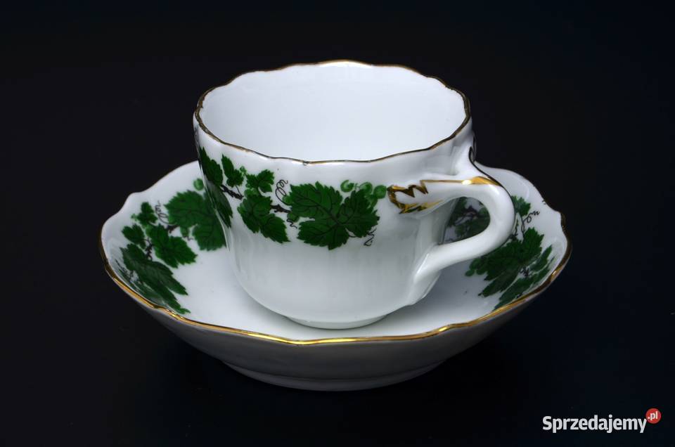 Filiżanka w stylu miśnieńskim Schnwald Bavaria Porcelana i szkło dolnośląskie sprzedam