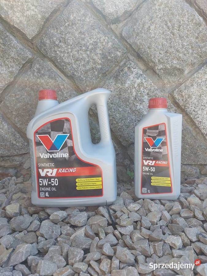 Valvoline 5W50 VR1 Racing Syntetic 4l1l 5l śląskie Jaworzno