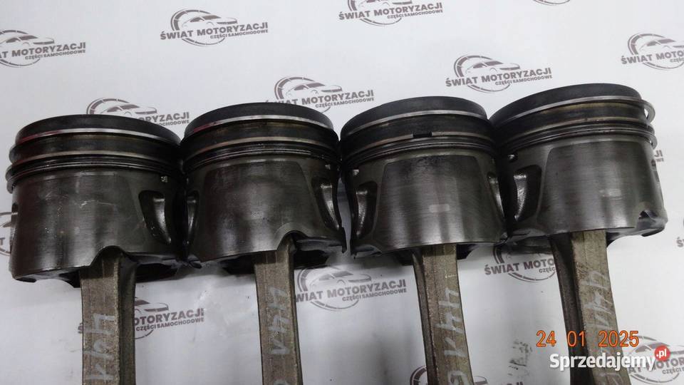 Mondeo 20 TDCI 140 13R 9677840350 Tłok korbowód Silniki i osprzęt