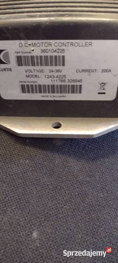 Moduł Curtis 2436V 200A 12434225 naprawie Opole sprzedam